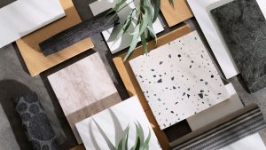 Ofis iç mekan malzeme detayları